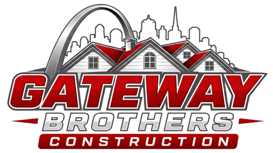 Gateway Brothers Construction White Logo